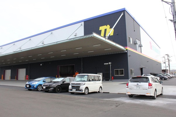 完成した扇町7丁目倉庫（一部画像処理）