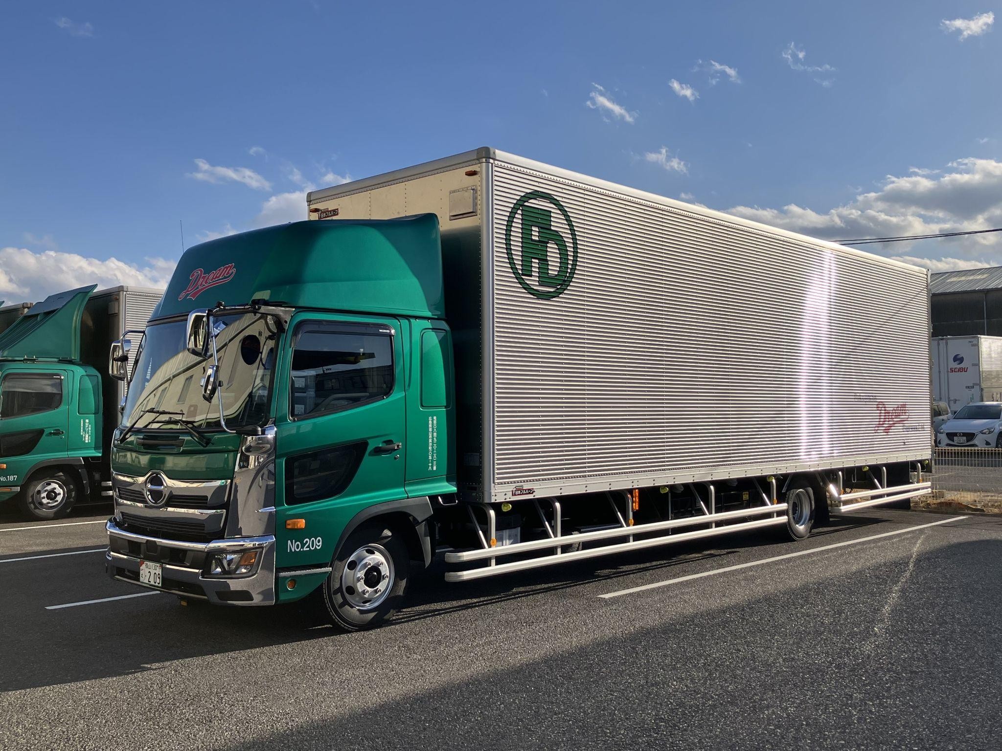 中型トラックへの乗務を予定