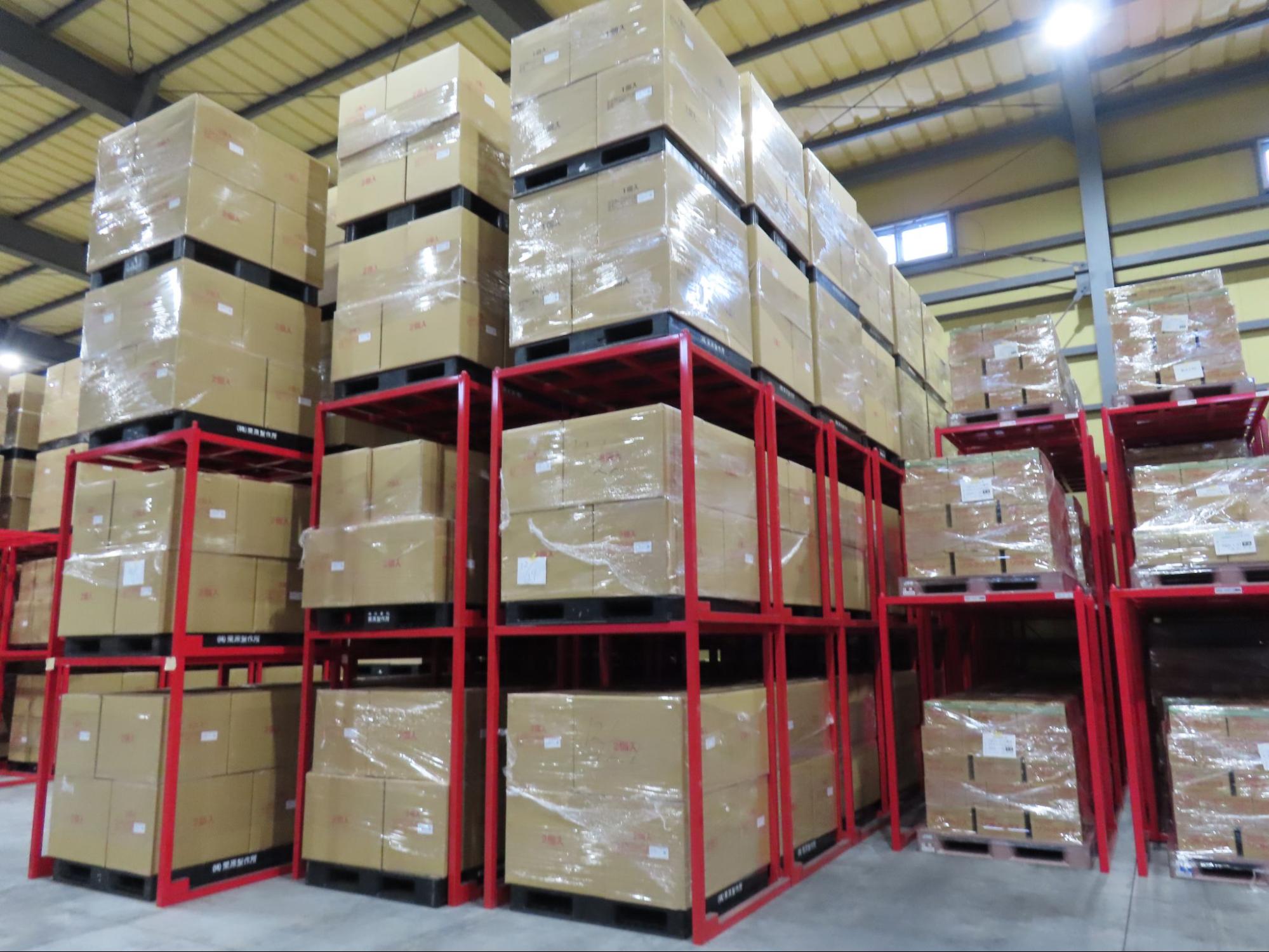 乳製品や卵パックの中継業務を開始