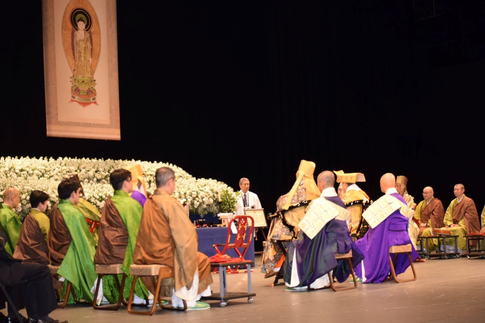 浄土宗の寺院から上人ら19人を招く