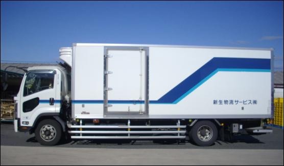 新生物流サービスは車両80台ほどを保有