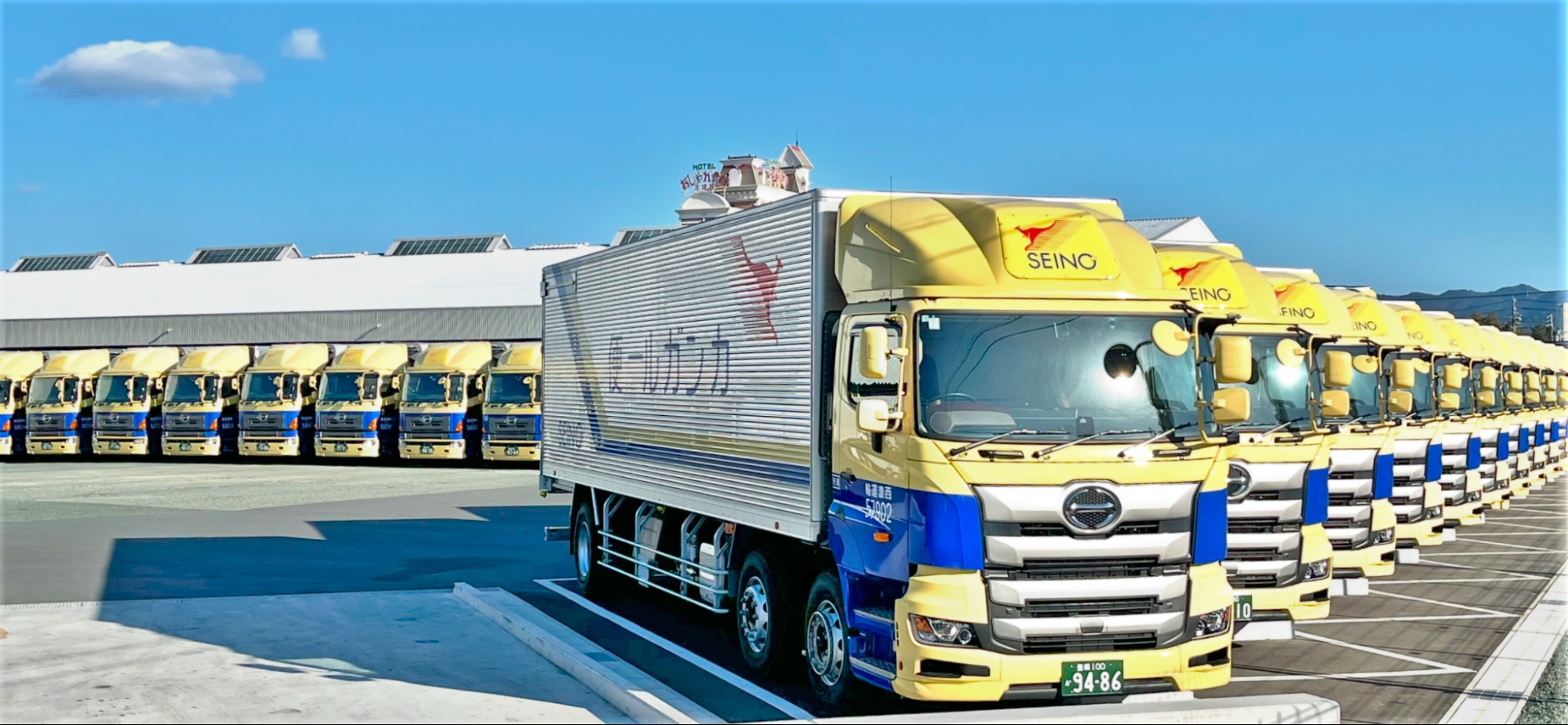 集荷拠点となる西濃運輸豊川支店