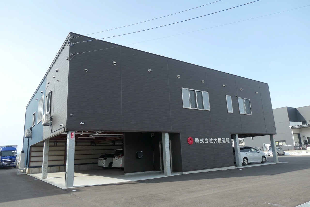 長岡北スマート流通産業団地に整備した本社事務所