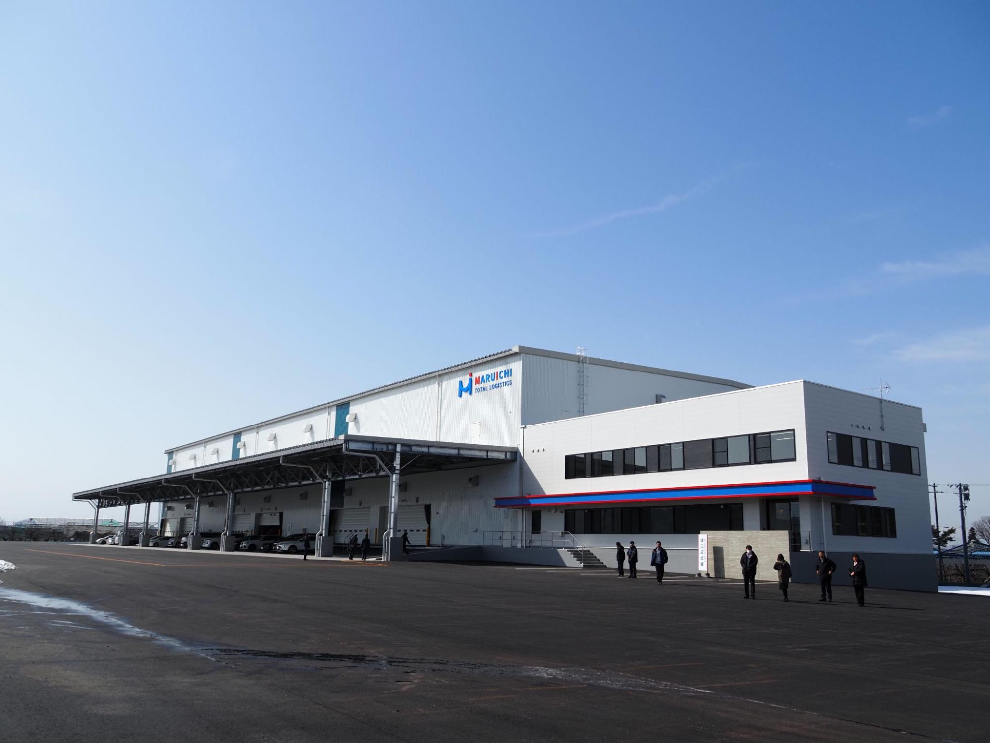 大規模な自社倉庫は同社にとって初めて