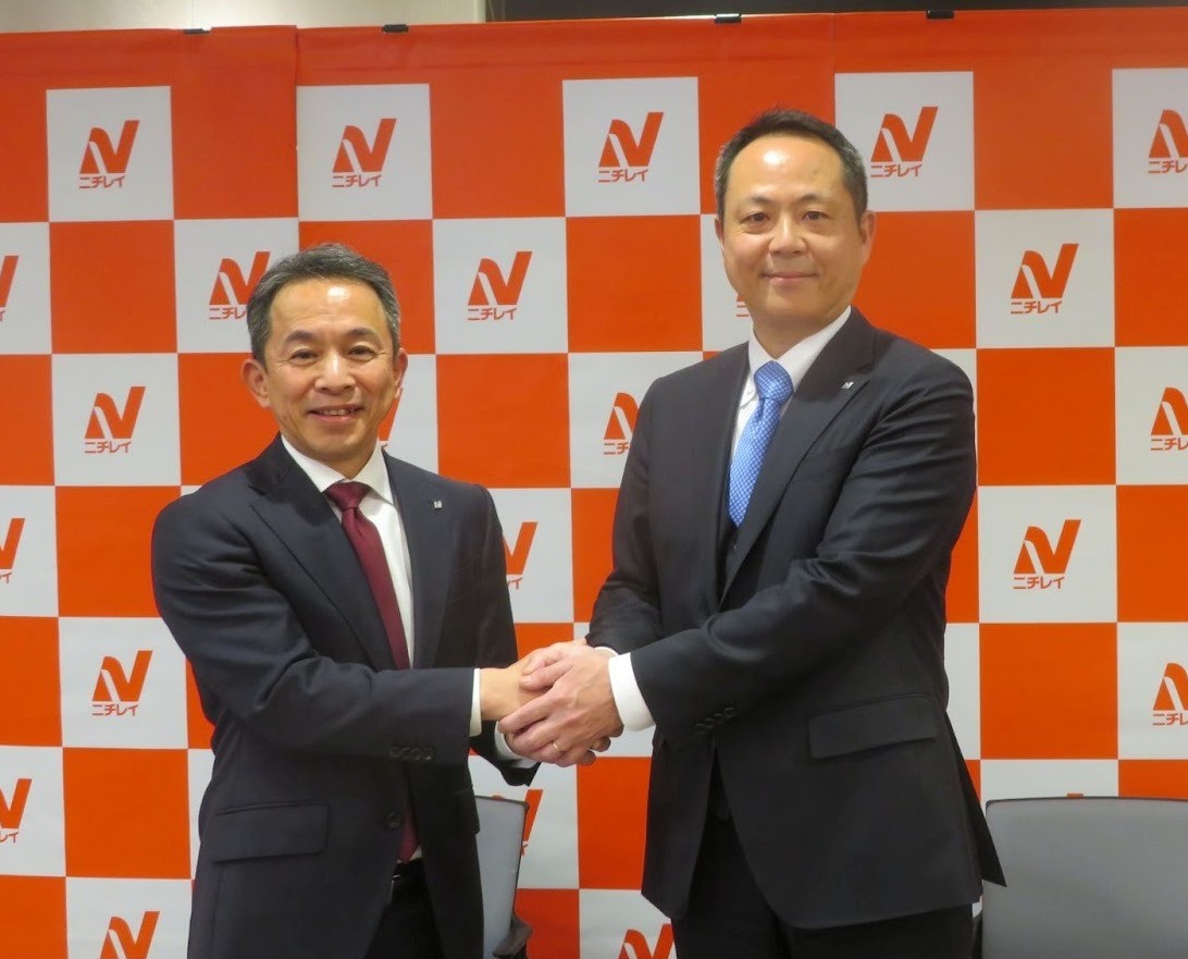 嶋本次期社長㊨と大櫛社長