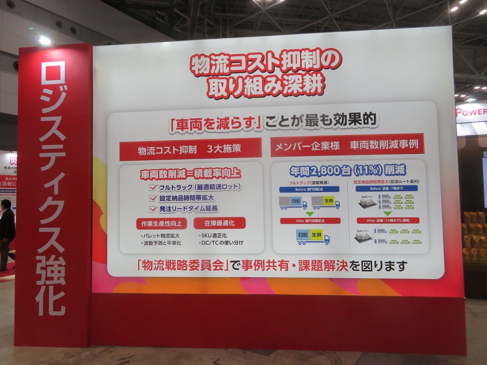 「ロジスティクス強化」の活動を紹介（25日）