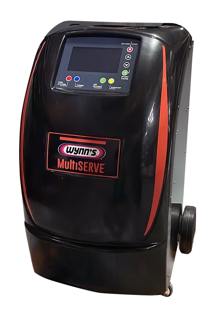 燃料・吸気系統、ターボチャージャー、DPFを1台でクリーニング