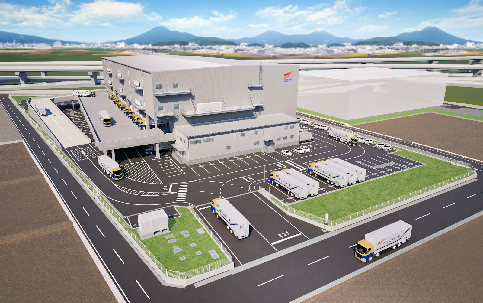 サービス提供力を強化し多様なニーズに応える（完成予想図）