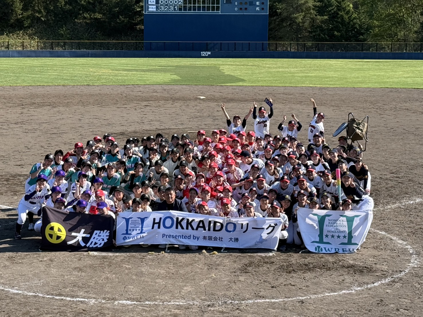 道内の高校・大学とクラブチームから計6チームが出場