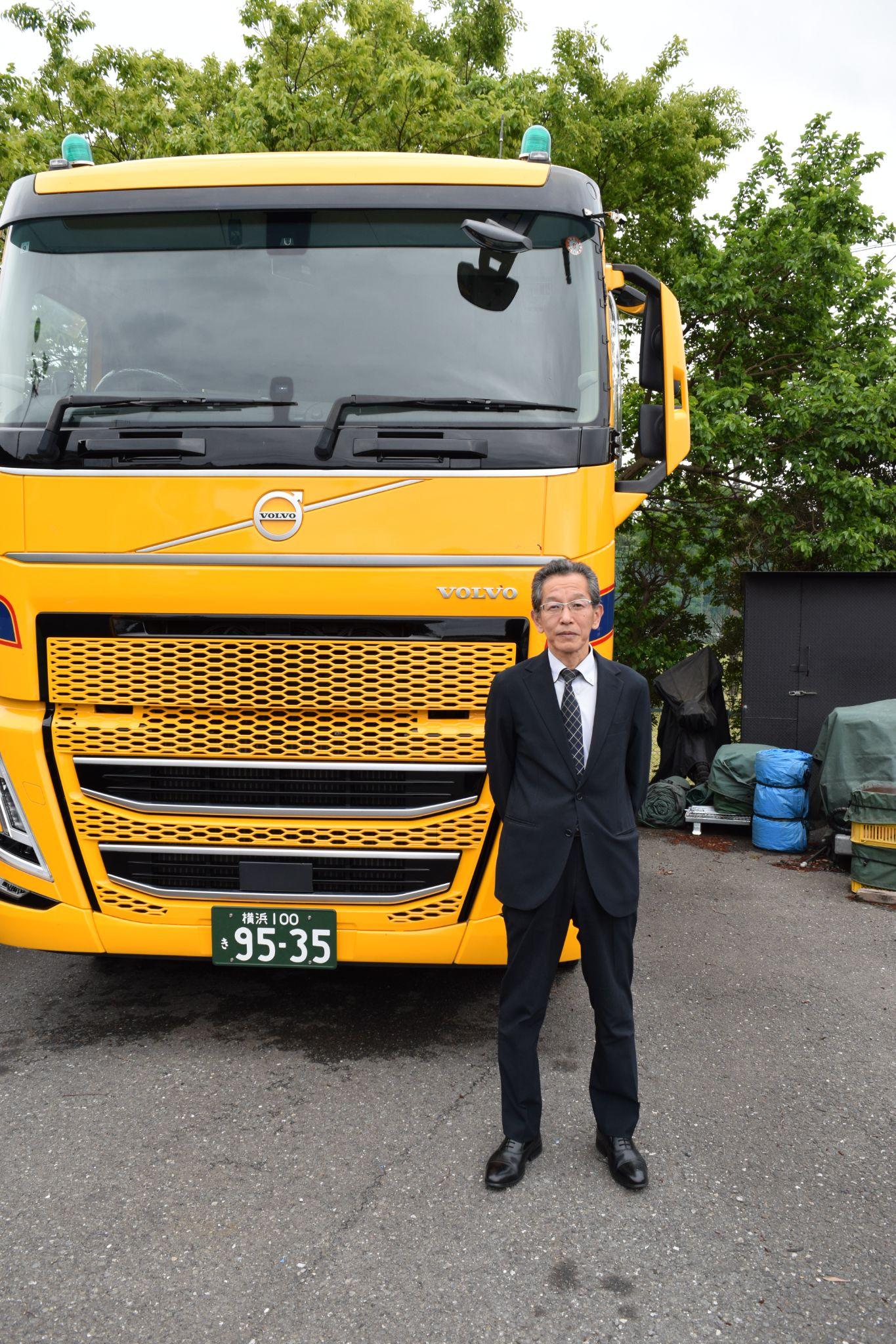 ドライバーの平均年齢を10歳下げ（菊池社長）