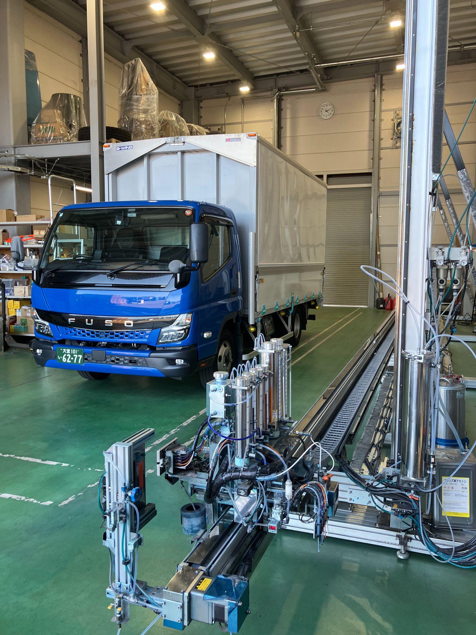 オートボディプリンターで施工