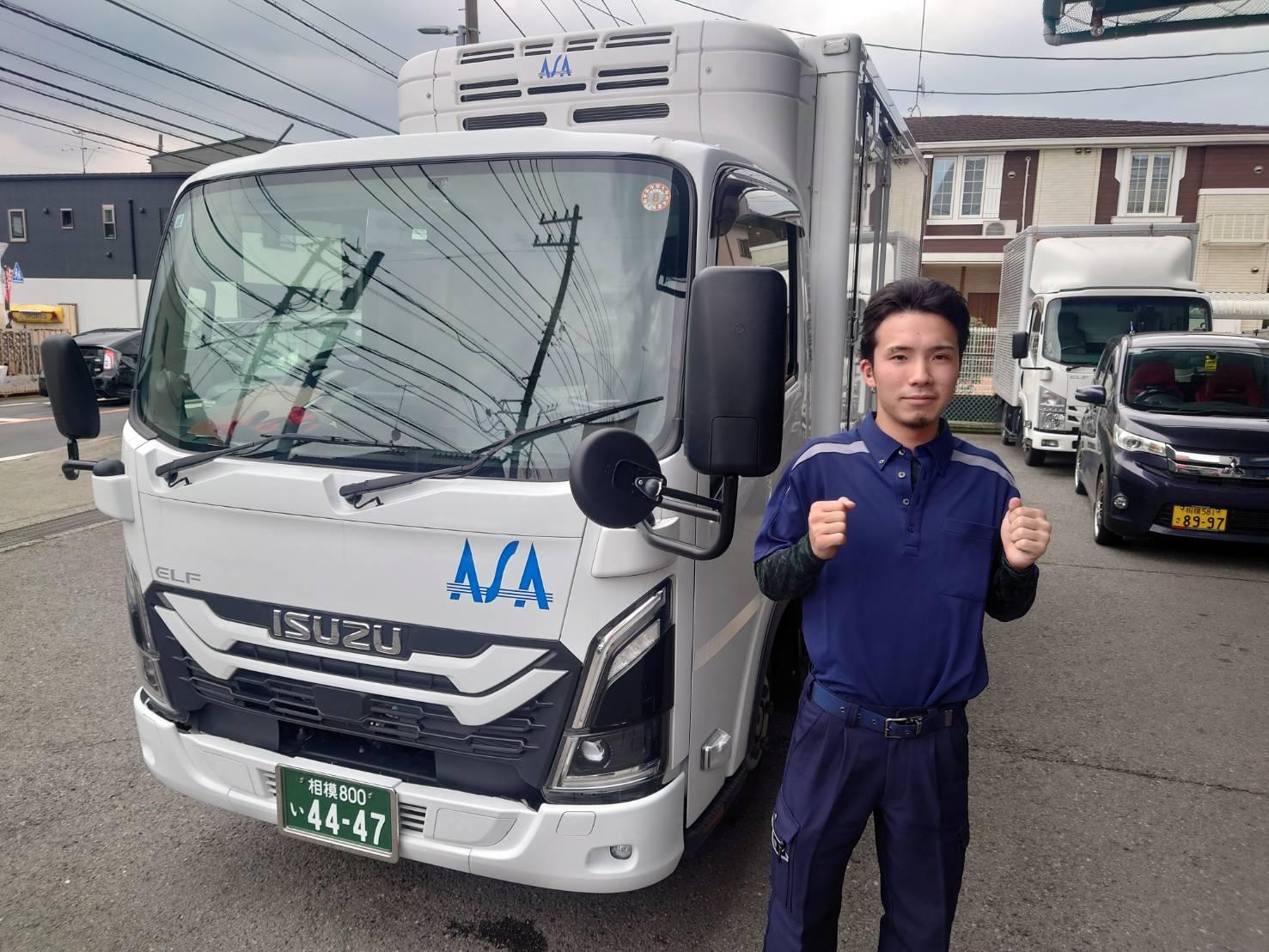 浅倉商事ドライバー　中町楓さん