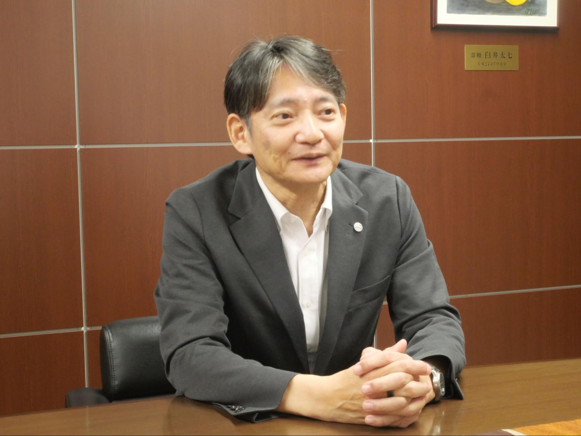 JIFFA会長　笠井達二氏