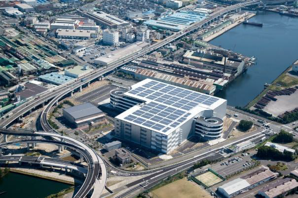 MFLP堺の1階B区画に入居。延べ床面積は3300平方㍍