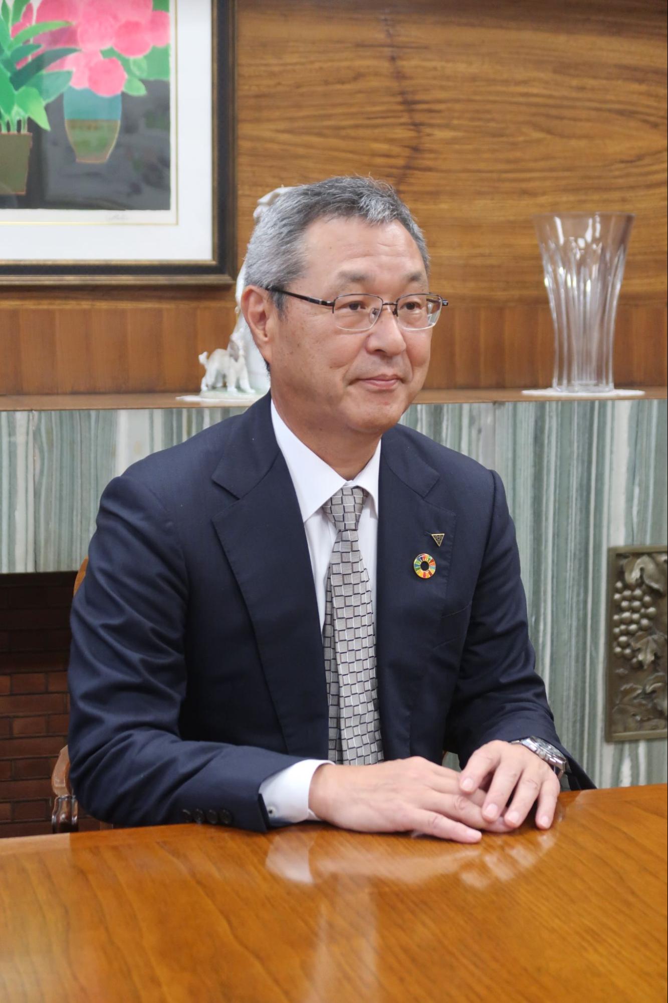 中山製鋼所取締役専務執行役員　森川昌浩氏